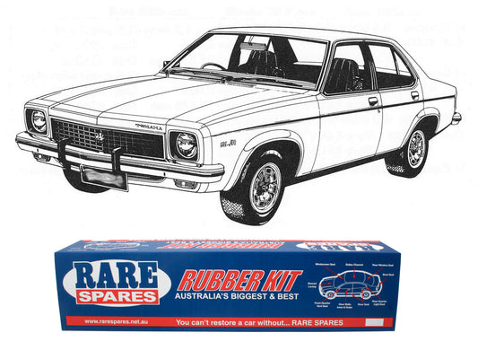 Body Rubber Kit Holden LH LX Torana SLR SL (Chamois) - LH2CH
