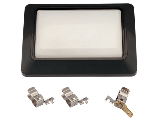 Holden Interior Light Lens BLACK BASE + LENS HK -WB Torana LH-UC Commodore VH-VL - LII1003B