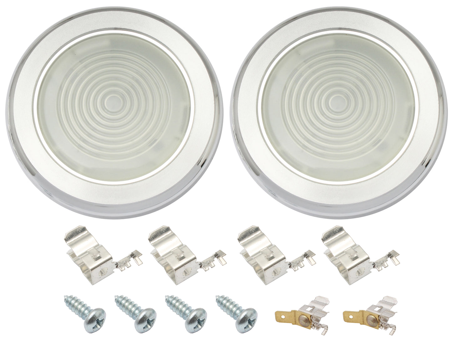 Holden Interior Pillar Light Lens +Base HK HT HG Monaro Coupe Brougham dome - Lii1007C
