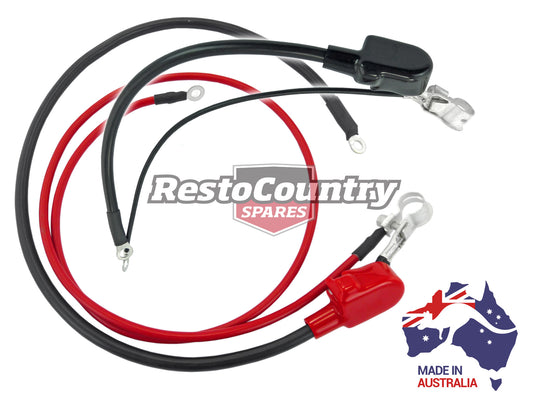 Holden Battery Cable + Clamp Set HQ HJ HX HZ WB V8 253 308 UP TO 140 AMP ALT - LOOM1005