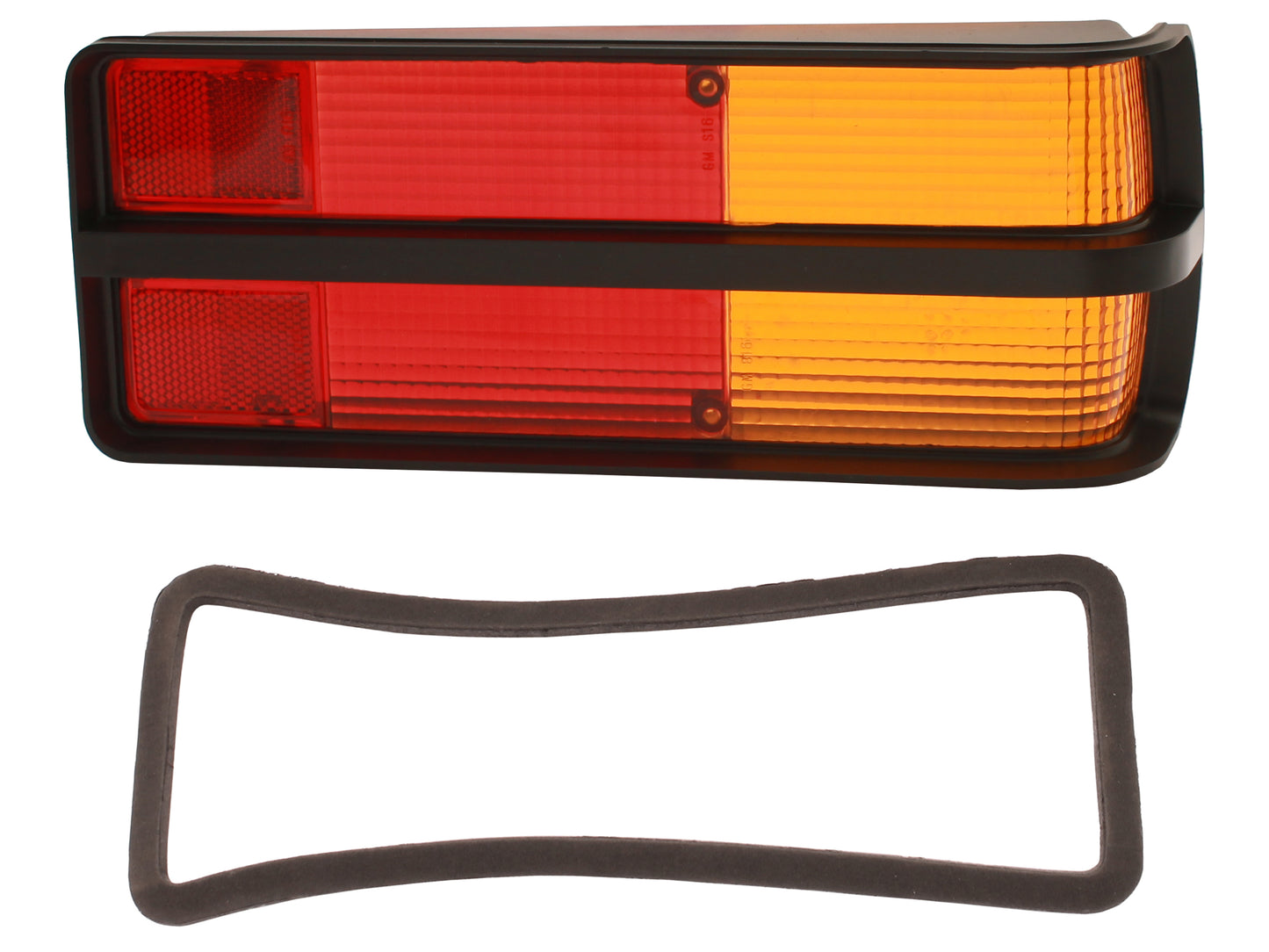Holden Torana Black Taillight Lens LH LX SLR / 5000 G Pack brake indicator - LRS1041