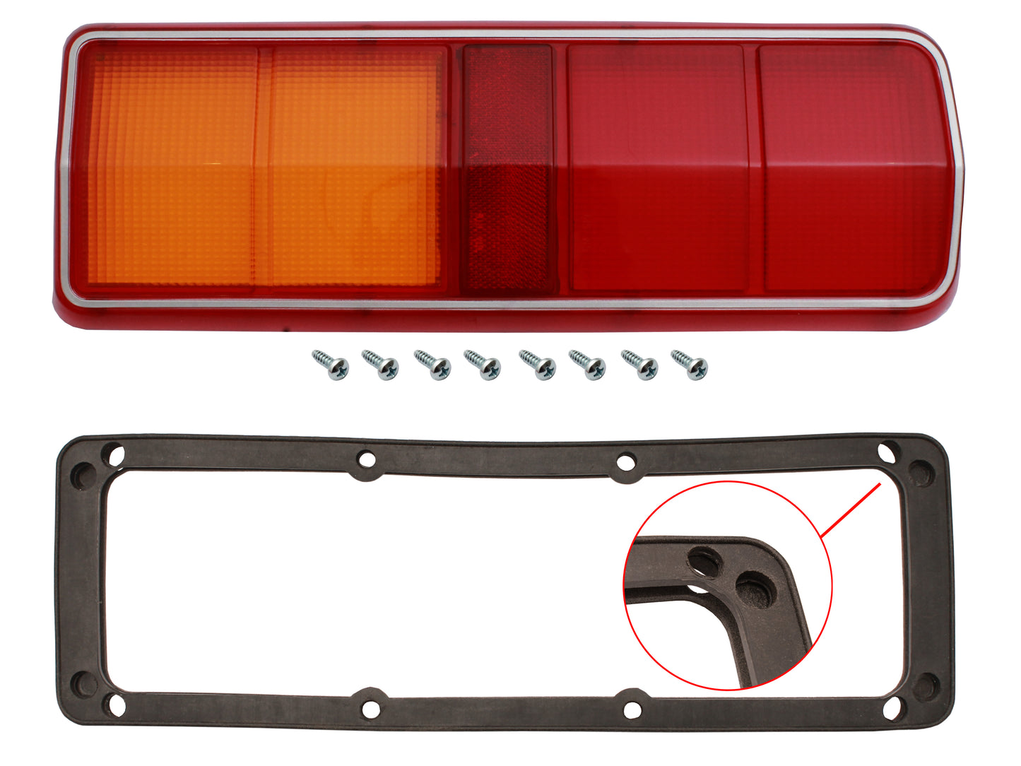 Holden Torana UC Taillight Brake / Indicator Lens x1 + Gasket Left or Right - LRS1100