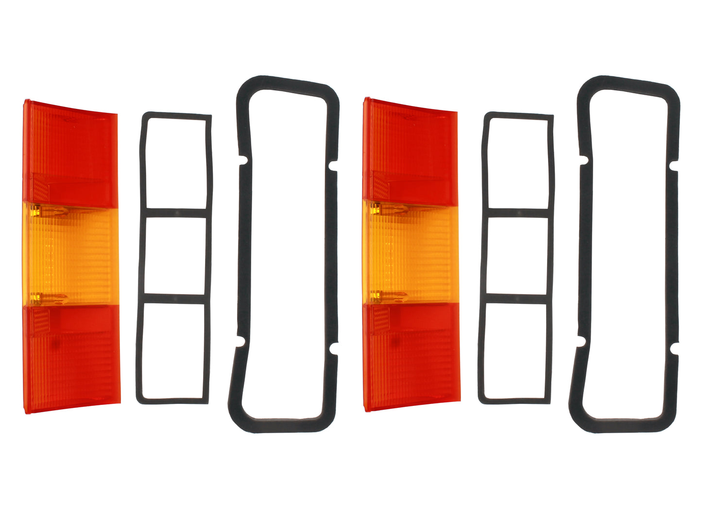 Ford Taillight Lens + Gasket Pair LEFT + RIGHT XA Coupe stop light Lamp - LRS2054