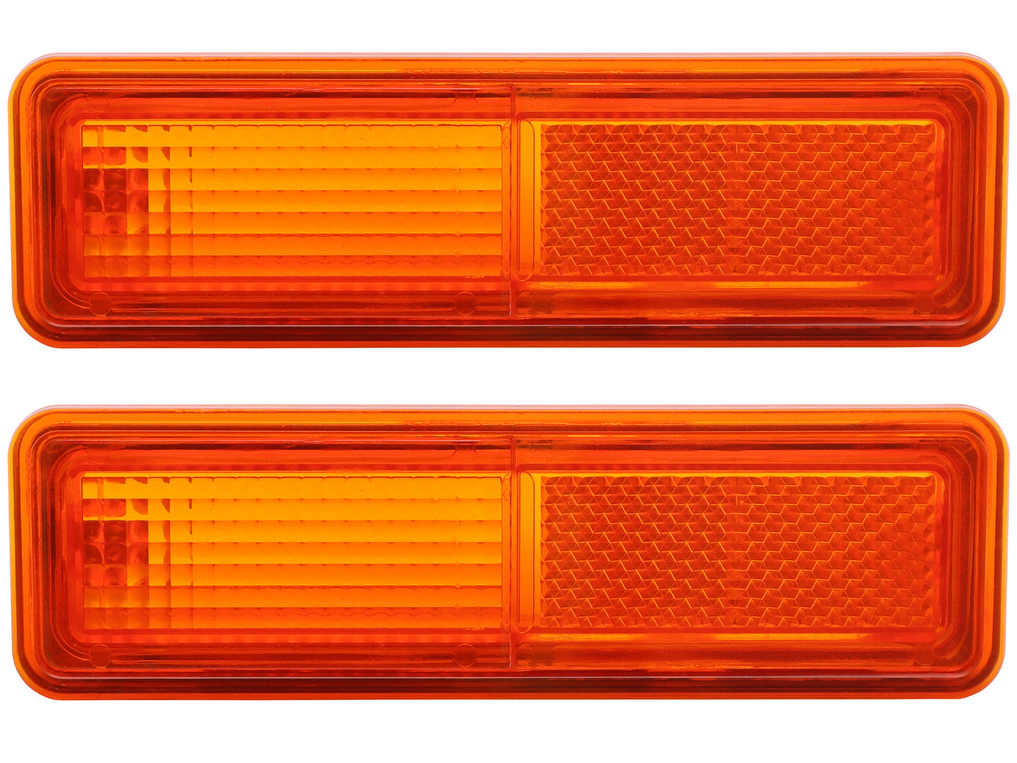 Ford Falcon Side Indicator Lens PAIR with Gaskets XC All. Fender Guard - LSM2001
