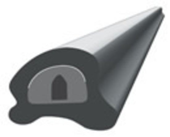 Valiant Windscreen Mould Chrome Locking Strip Mylar Window Rubber - LockStrip_Valiant