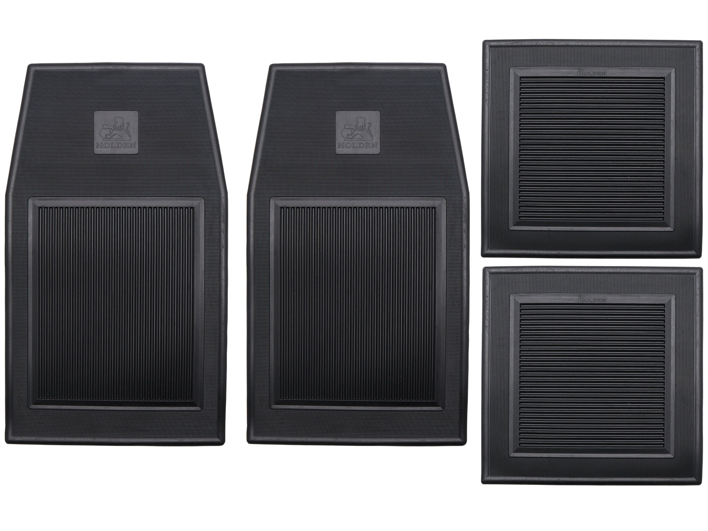 Holden Lion Set of 4 Rubber Floor Mats HQ HJ HX HZ Torana LC LJ LH LX Commodore - M38773