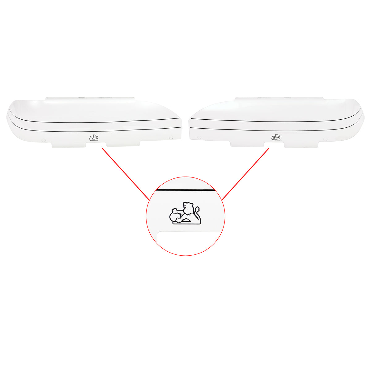 Headlight Protector Pair Holden VL Commodore (Excluding Calais) - M39171