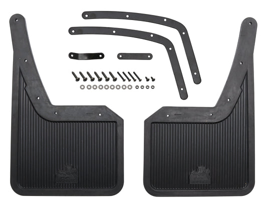Holden Commodore REAR Mud Flaps w/Logo Kit VN VQ VP VR VS Sedan mudflaps - M39859