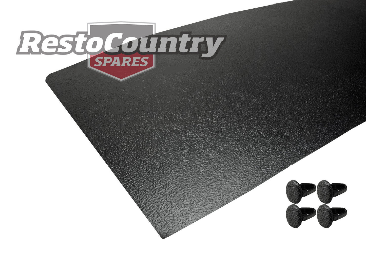 Holden Torana LH LX Rear Parcel Shelf Black Grained board trim panel - MAX027
