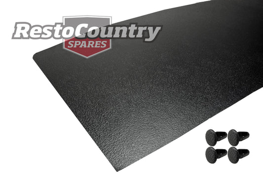 Holden Torana LH LX Rear Parcel Shelf Black Grained board trim panel - MAX027
