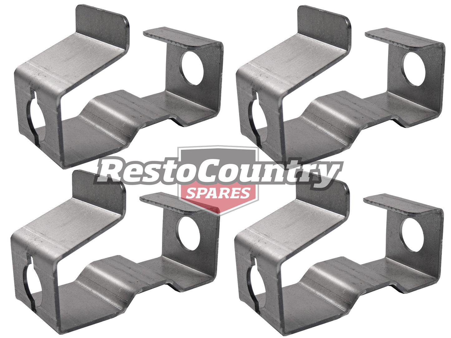 Holden Commodore Rear Head Rest Mount Bracket Set x4 VK Calais vb vc vh vl sl/e - MAX041