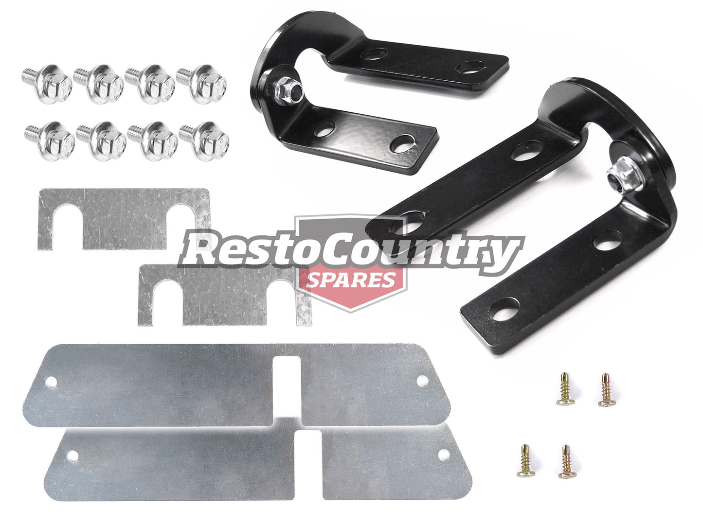 Holden Torana LX Rear Hatch Hinge + Cover + Shim + Bolt Kit hatchback coupe lid - MAX051