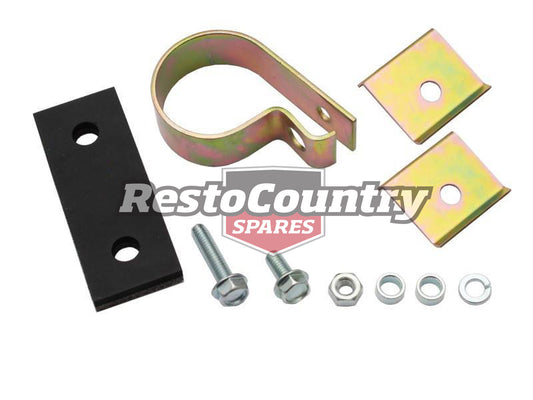 Holden Rear Exhaust Hanger Bracket Kit V8 2" HQ HJ HX HZ WB Ute Van mount rubber - MAX054