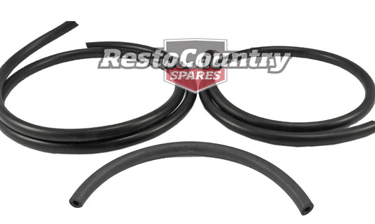 Holden Torana LH LX UC Windscreen Washer Hose Kit BLACK wiper water - MAX084