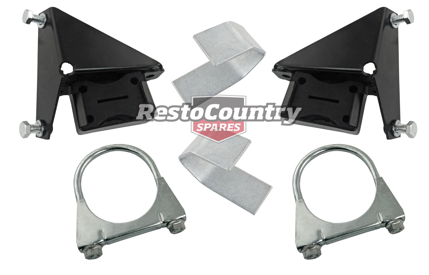 Holden Torana LH LX Exhaust Mount Rubber Hanger + Bracket + Clamps 2.5" Kit V8 - MAX108