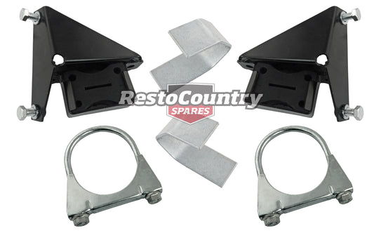 Holden Torana LH LX Exhaust Mount Rubber Hanger + Bracket + Clamps 2.5" Kit V8 - MAX108