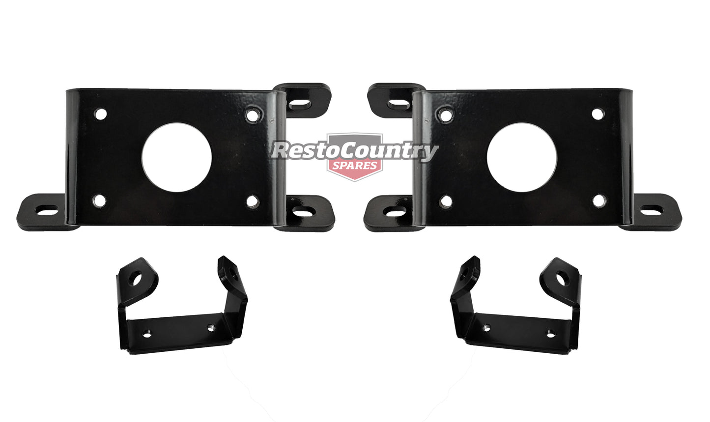 Holden REAR Bumper Bar Irons Brackets Set HK HT HG Sedan Coupe Kingswood Monaro - MAX128