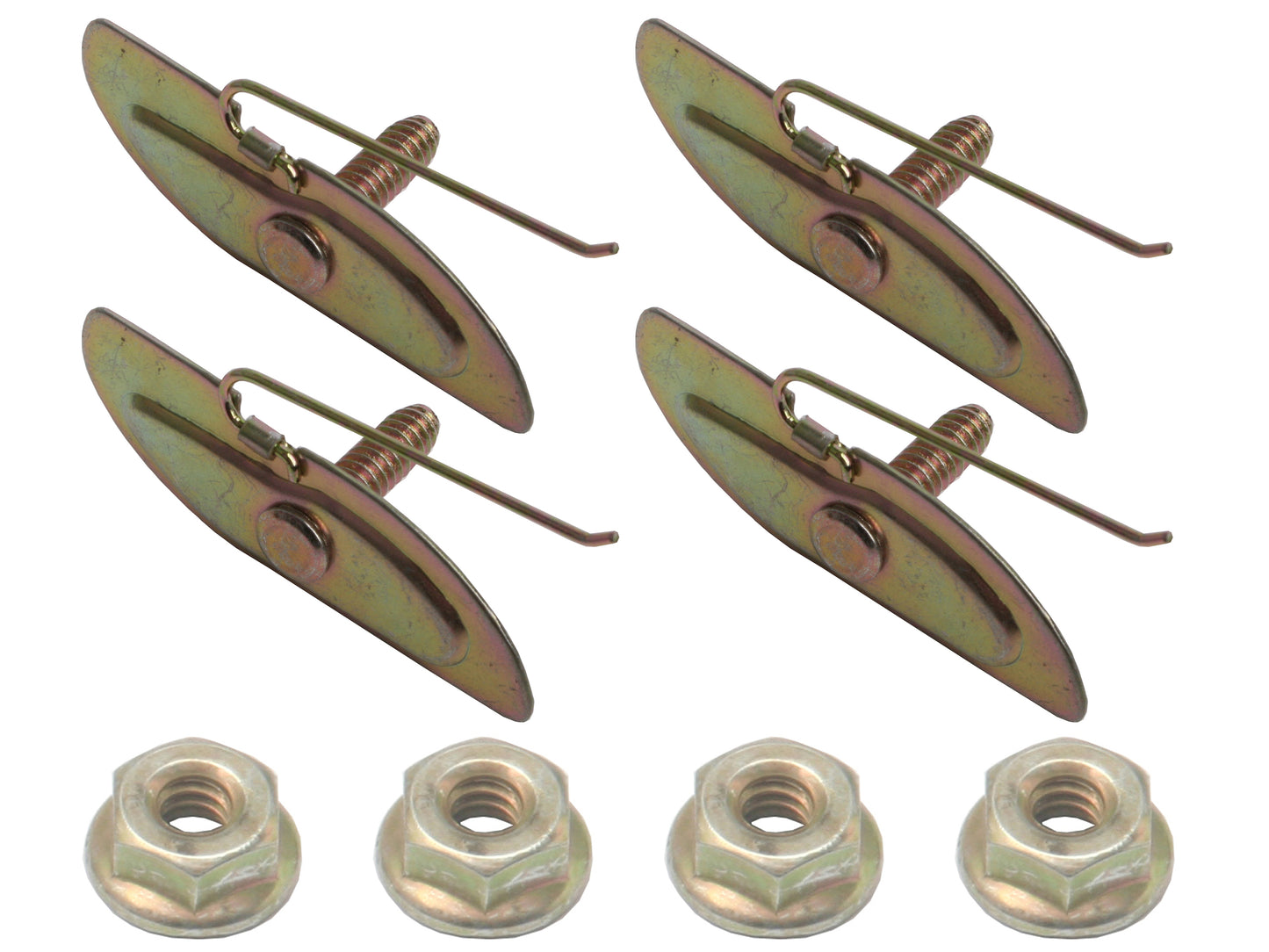 Holden Ford -Spring Tail- Universal Finishing Clips x4 3/4in Moulding Mould Trim - MS0014