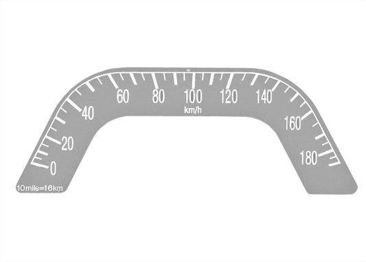 Speedo Conversion Decal (Metric) Holden EH - MSC2001