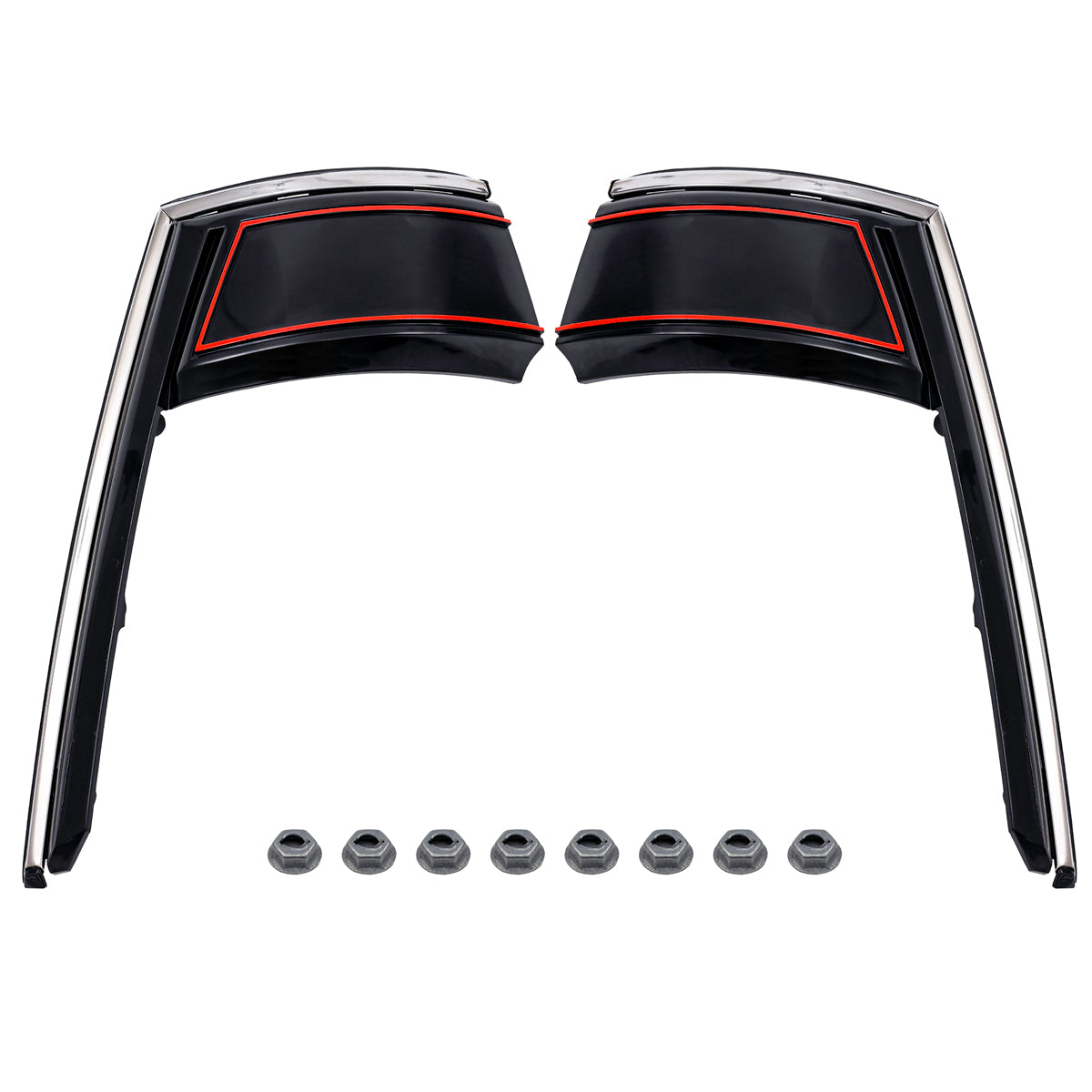 Tail Light Moulding Kit (Stainless Moulding) Holden VK Calais - MT1001