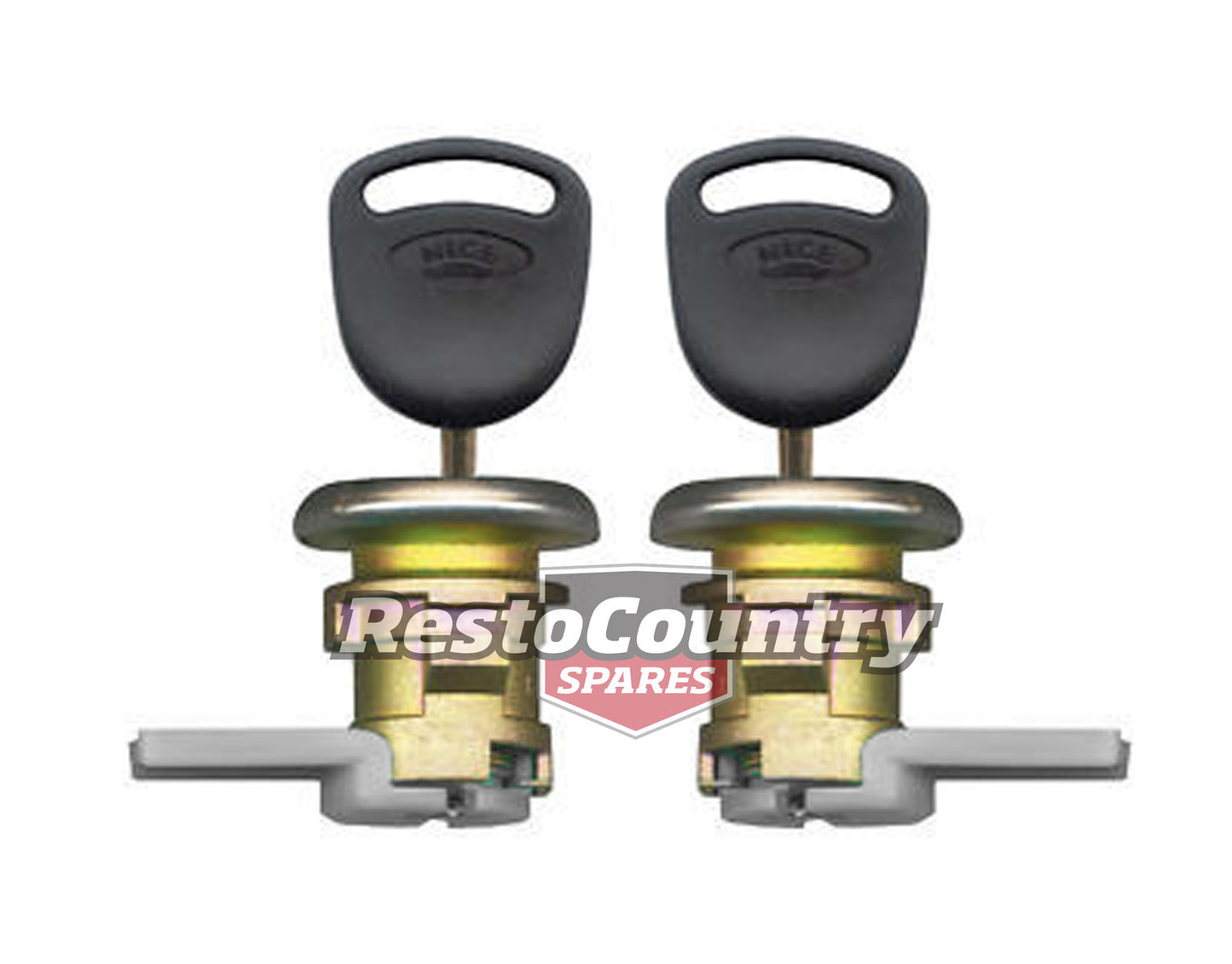 Ford Door Lock + Keys Pair Ute or Van XG XH Longreach Falcon NEW Resto Country - NDL66H