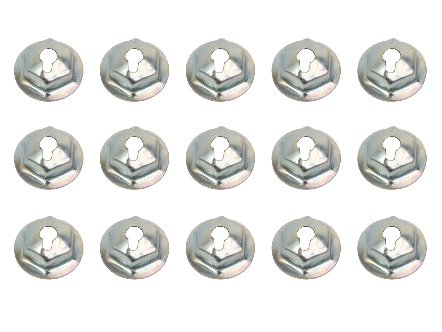 Universal Helmet Speed Nut Pack x15 bolt screw nuts - NH0011