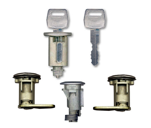 Ford Ignition + Door + Boot Lock Set XR XT XW XY Falcon ZA ZB ZC Fairlane NEW - NIK606B