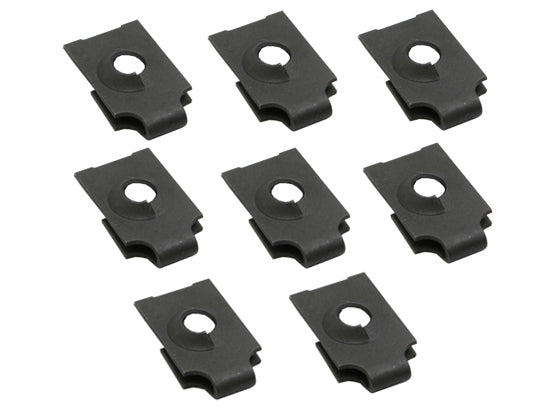 Universal J Nut Pack x8 14 Gauge 1/2" Offset speed nuts bolt - NJ0003