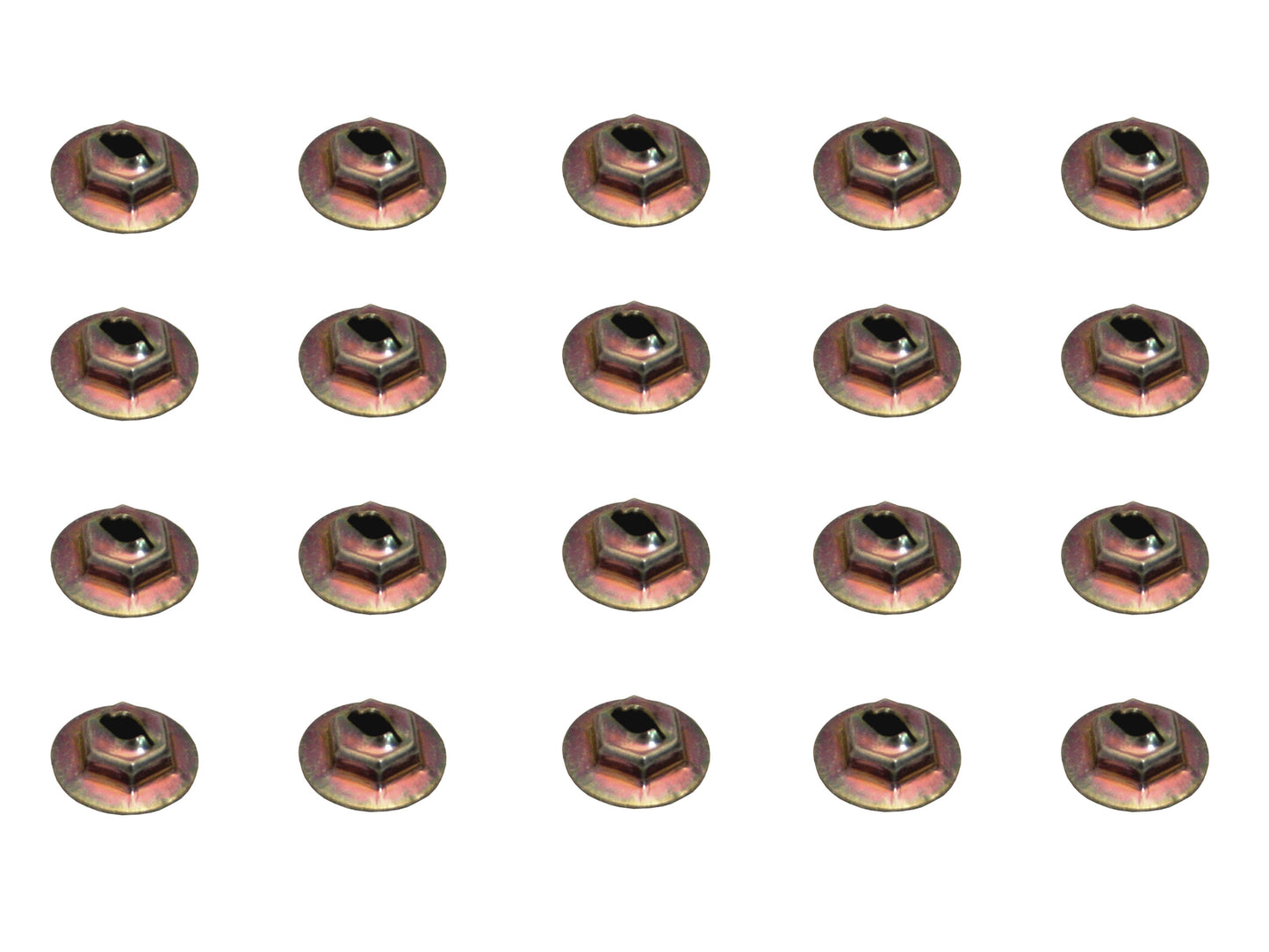 Speed Nut 20x 1/8" Ford XK-XW XY XA XB XC Holden FX-HK-HG HQ HJ HX HZ WB LC-UC - NS0002