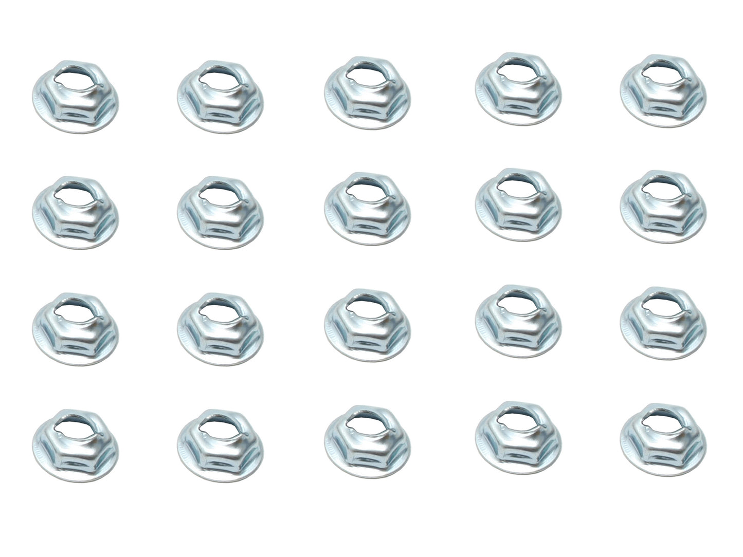 Speed Nut 20x 3/16" Ford XK-XW XY XA XB XC Holden FX-HK-HG HQ HJ HX HZ WB LC-UC - NS0003