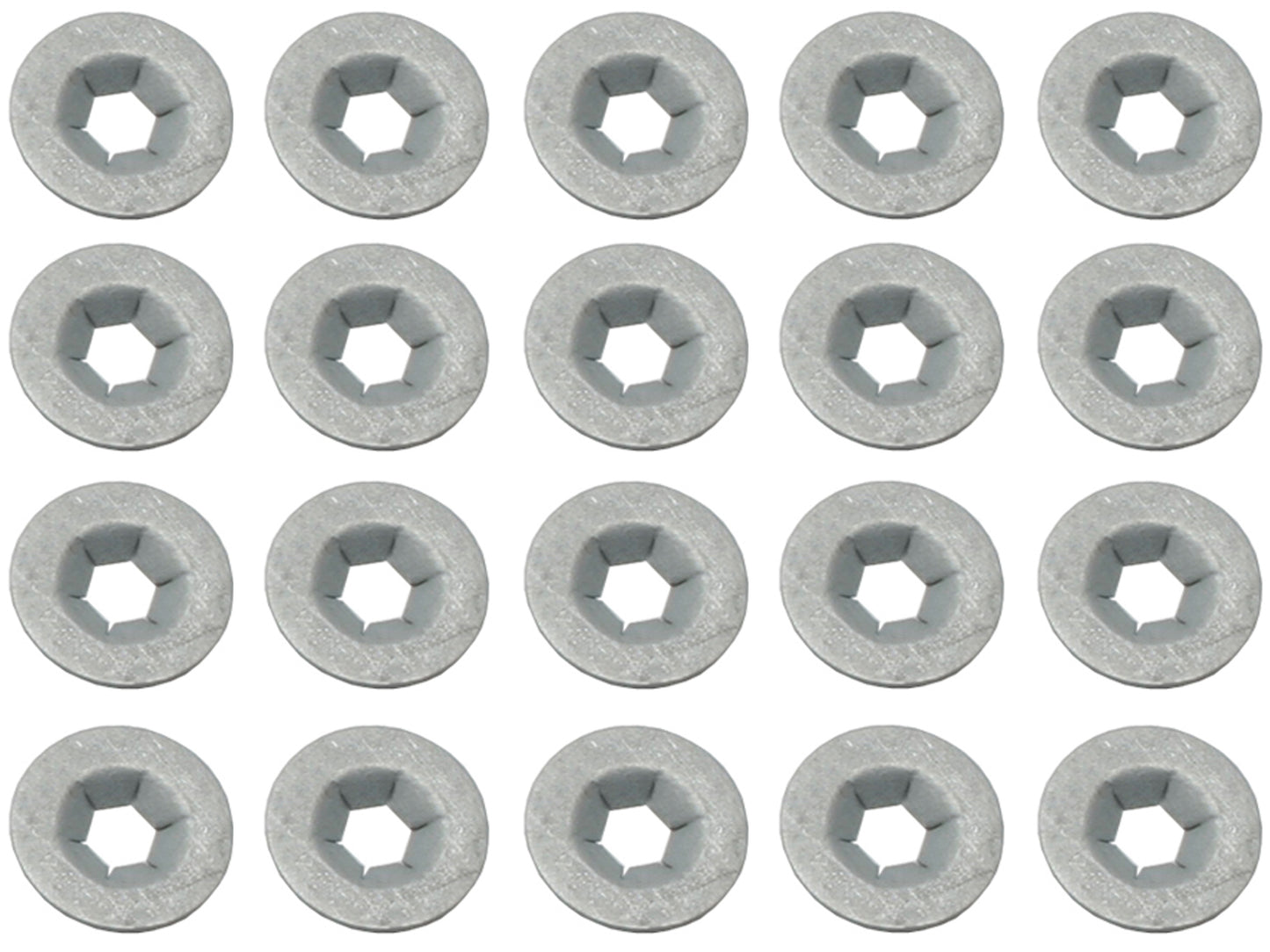 Push-On Nut 20x 3/8x1/8" Ford XK-XW XY XA-XC Holden FX-HK-HG HQ HJ HX HZ WB LC-UC - NS0023