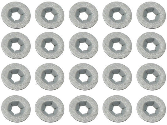 Push-On Nut 20x 3/8x1/8" Ford XK-XW XY XA-XC Holden FX-HK-HG HQ HJ HX HZ WB LC-UC - NS0023