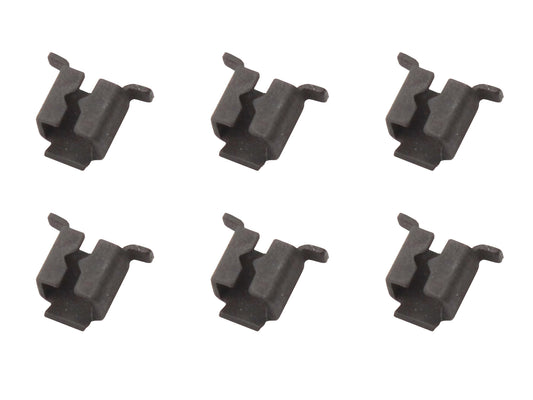 Badge Letter Clip Push in Type (6 Pcs) Universal - NS0043