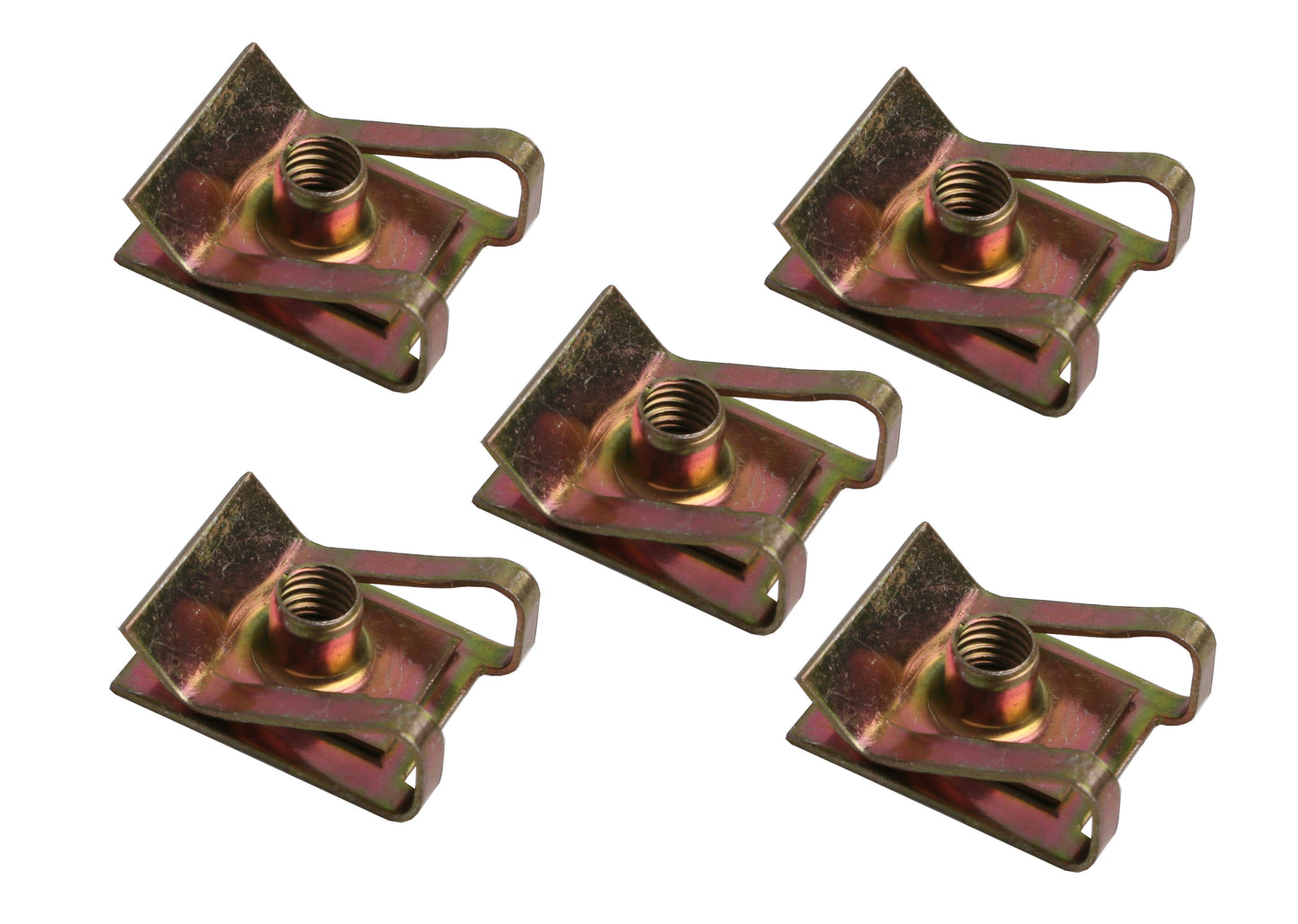 Finishing Parts Universal U Type Spring Nut Clip Set M5 x5 - NU0005
