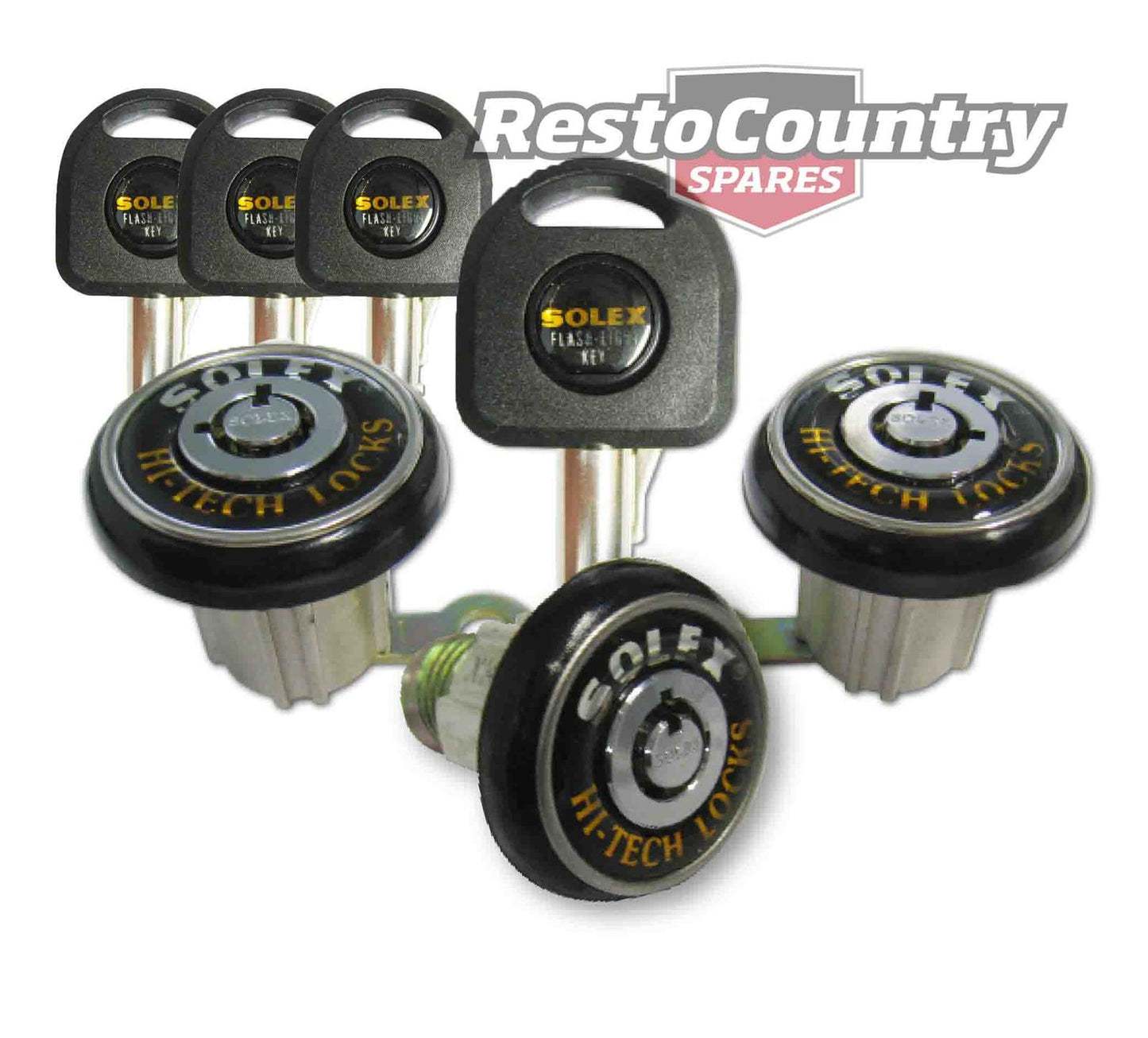 Suit Nissan Patrol MQ GQ Y60 Solex Anti Theft Door & Tailgate Locks - NUL1332
