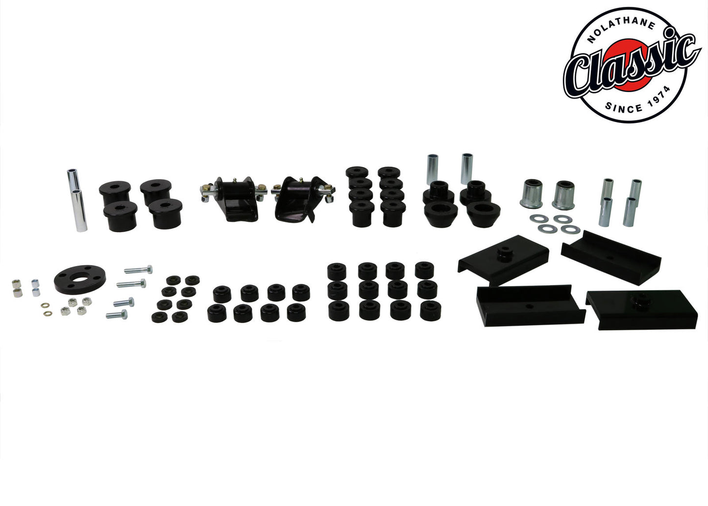 Ford Front & Rear NOLATHANE Bush Kit XW XY XA XB XC - NVK15C