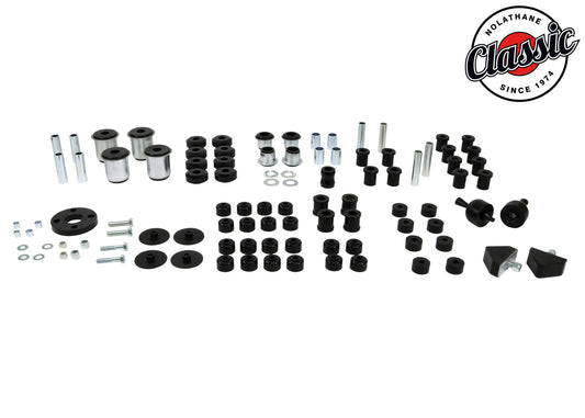 Holden Front & Rear NOLATHANE Bush Kit HQ HJ HX HZ WB (LEAF) - NVK21C