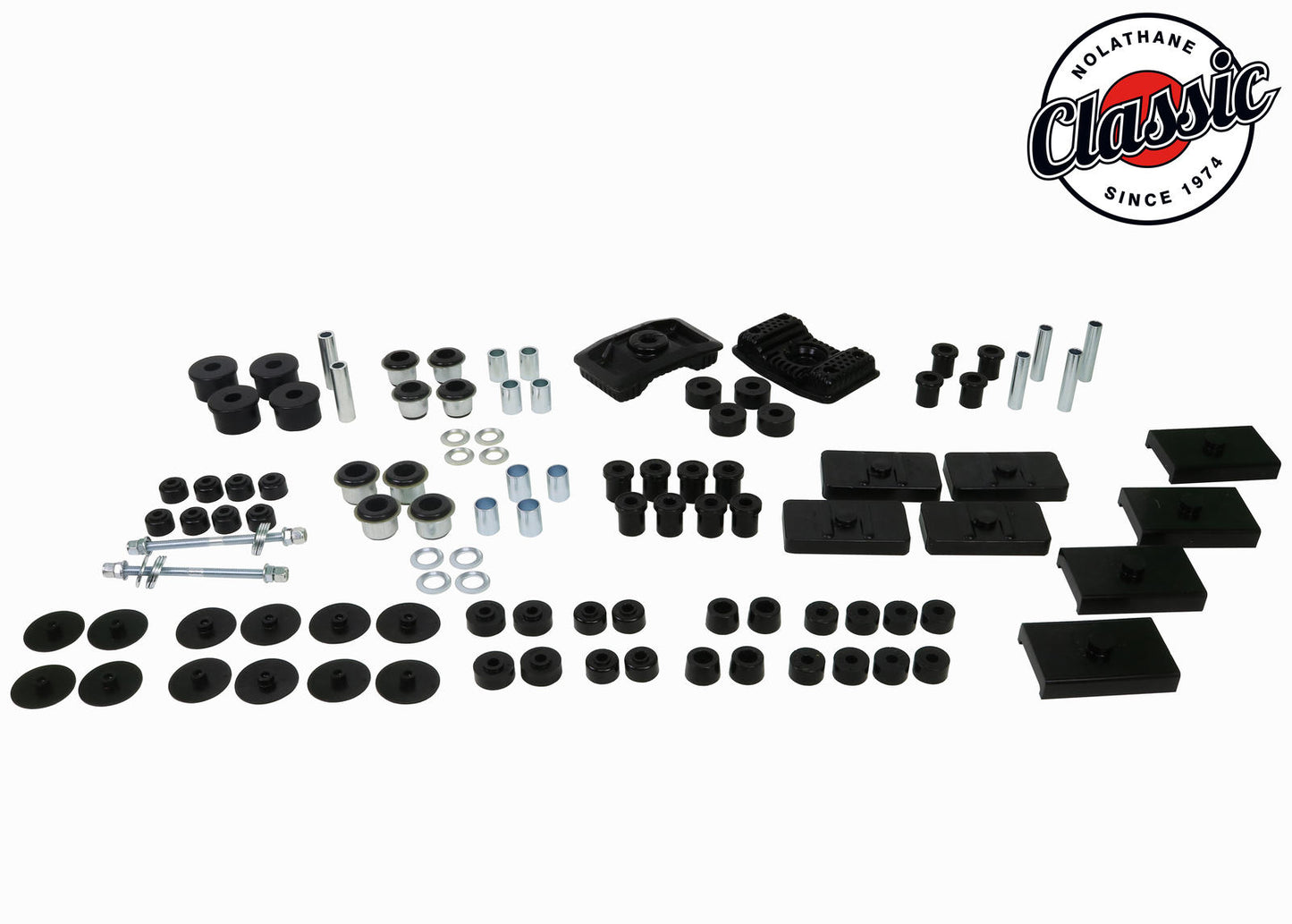 Holden Front & Rear NOLATHANE Bush Kit HT HG - NVK36C