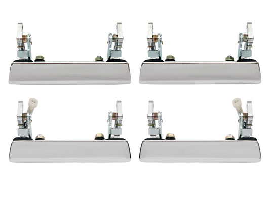 Door Handle Kit Outer LC LJ Chrome LH&RH Fr&Rear(4) - ODHLC4