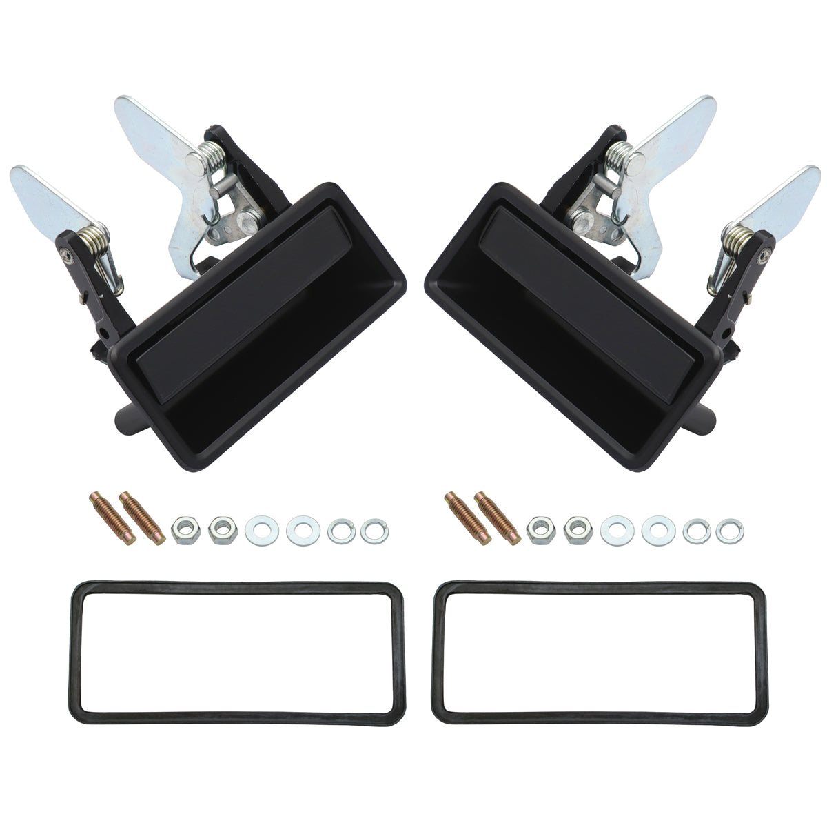 Door Handle Kit Outer XB XC ZG ZH Front Black LH&RH (2) - ODHXBB2