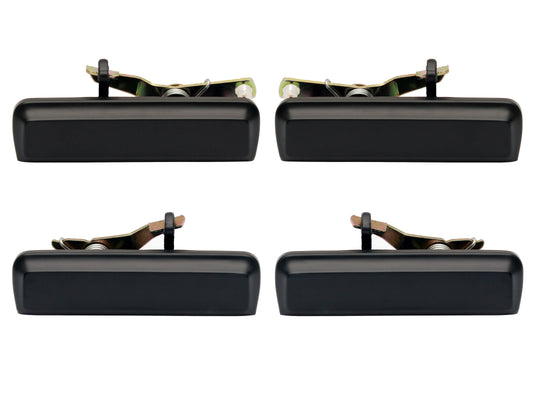 Door Handle Kit Outer XD XE XF Black LH&RH Fr&Rear(4) - ODHXDB4