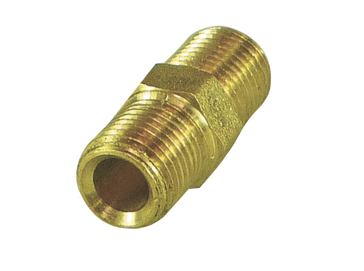TFI Brass Hex Nipple Adaptor (1/8”) BSP - P2701