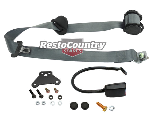 Inertia Seat Belt (Grey - Front LH Bucket Seat) Ford XE XF ZK ZL - PE3597GY