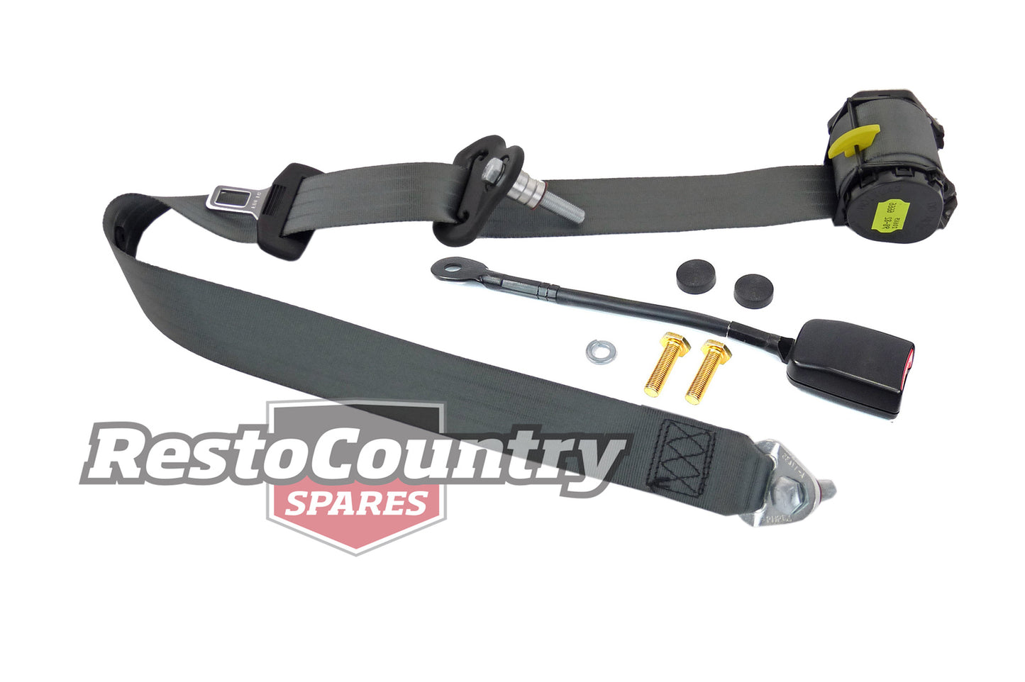 Inertia Seat Belt (Grey - Front LH Bucket Seat) Holden VN VG VP VQ Commodore - PE3657GY