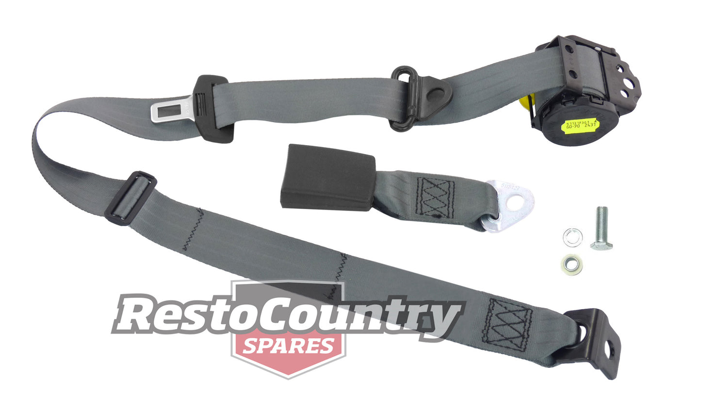 Inertia Seat Belt (Grey - Rear LH Bench Seat) Holden VN VP VR VS Sedan - PK5850GY