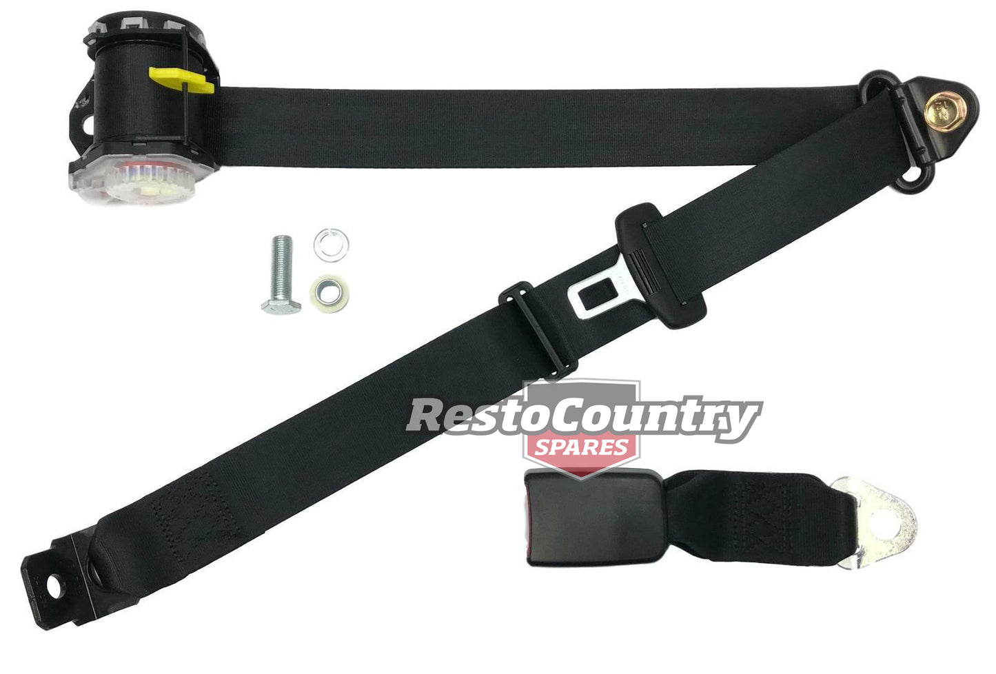Inertia Seat Belt (Black - Rear Centre Bench Seat) Holden VN VP VR VS Sedan - PK7067