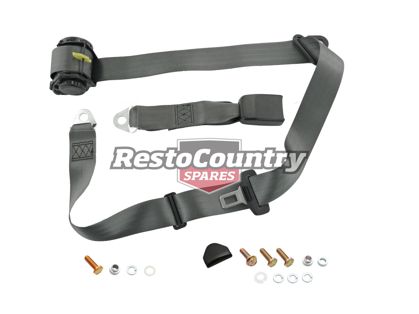 Inertia Seat Belt (Grey - Rear Centre Bench Seat) Holden VN VP VR VS Sedan - PK7067GY