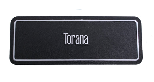 Holden LJ Torana Radio Blanking Plate Black  stereo  panel  trim - RB1000