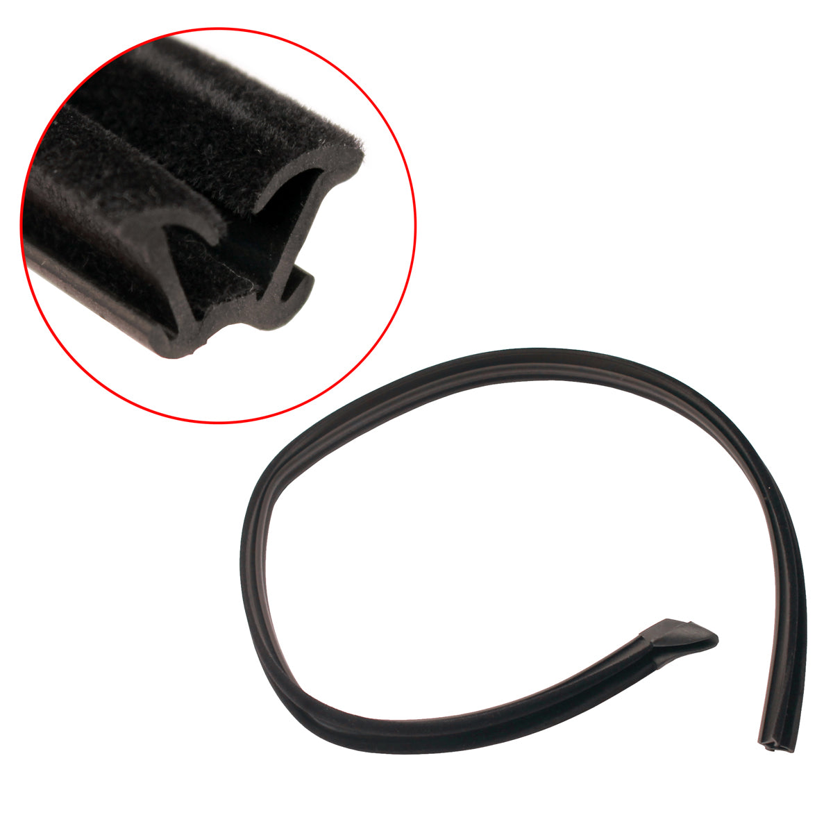 Holden Pillar / Bailey Channel Insert HK HT HG rubber window glass - RBC1020