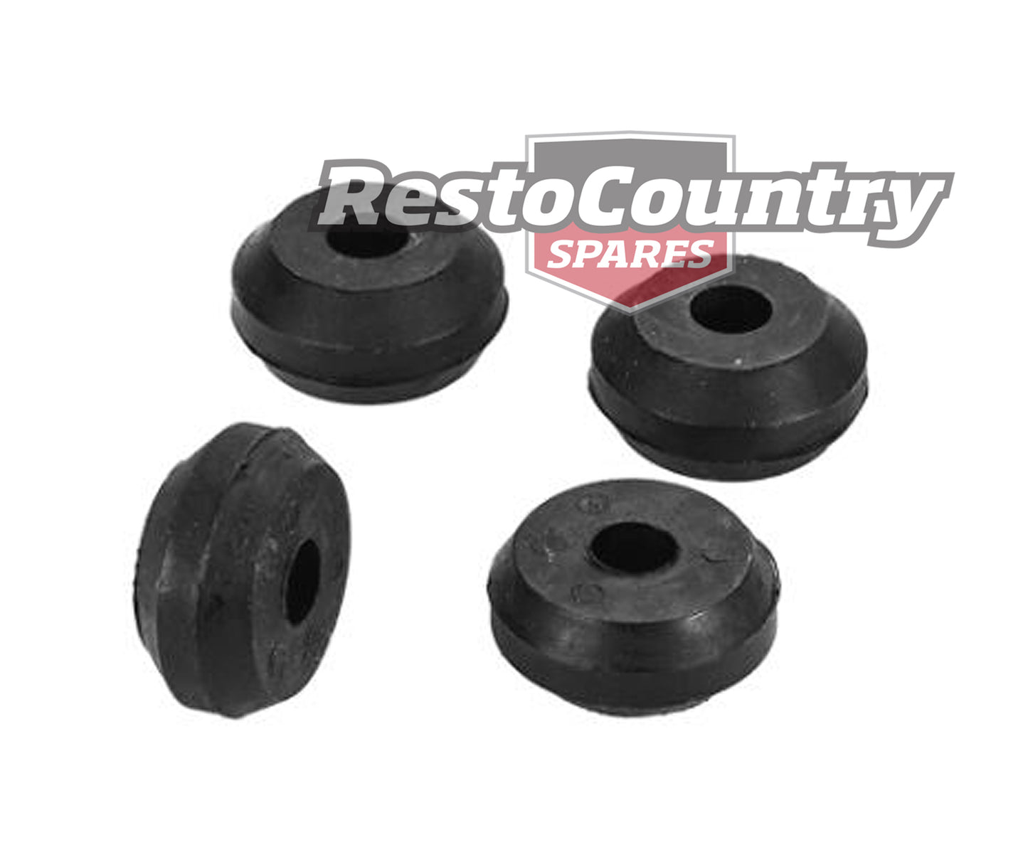 Holden Commodore Rear UPPER Shock Absorber Bush Set x4 VB VC VH VK VL rubber - RBK1146